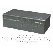 VGA Video Splitter Profesional 1X4, con audio integrado